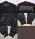 画像3: 80's〜黒タグ stussy スタジャン  (3)