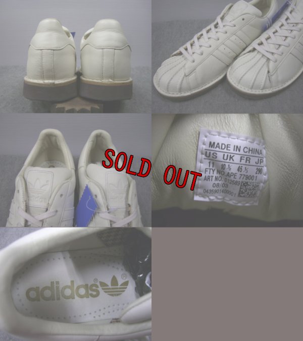 画像3: 03年 adidas SUPER STAR LX スニーカー／デッドストック／11