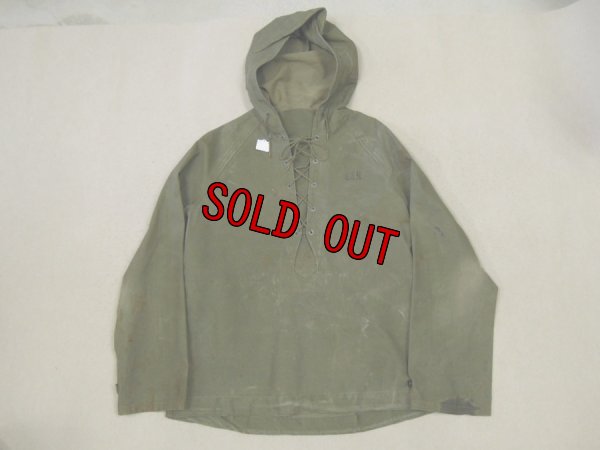 画像1: 40's US NAVY RAIN PARKA