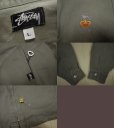 画像3: 80's 黒タグ stussy デニムジャケット／L (3)