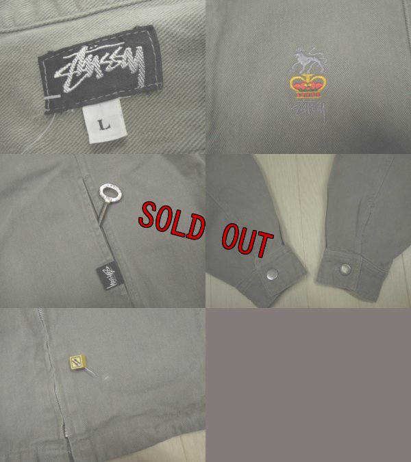 画像3: 80's 黒タグ stussy デニムジャケット／L