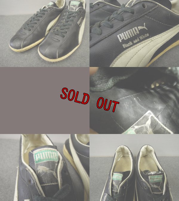画像3: 70's PUMA Black&White スニーカー／11