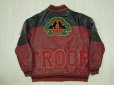 画像2: 80's TROOP レザージャケット (2)
