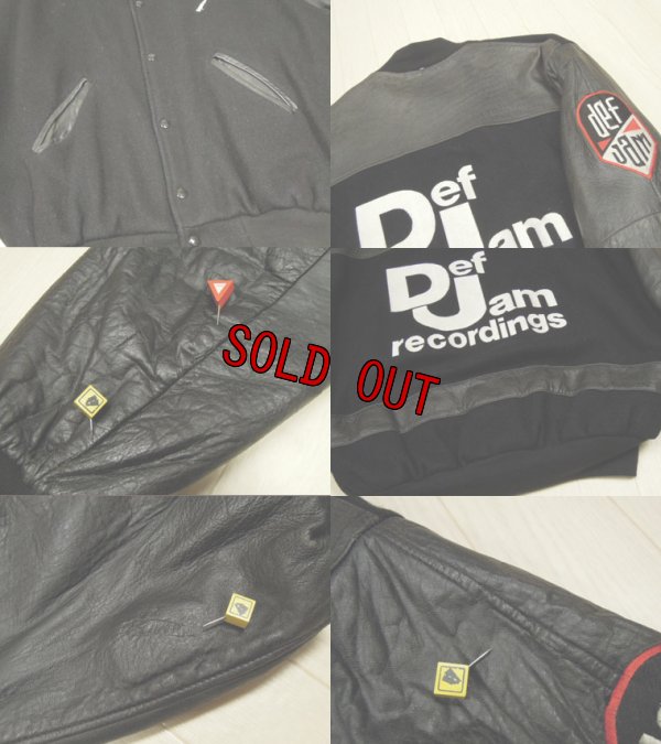 画像3: 80's Def Jam レザー＆メルトン スタジャン