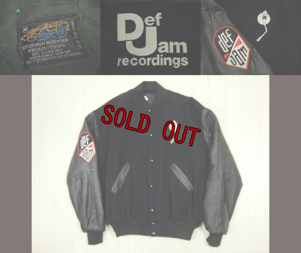 画像2: 80's Def Jam レザー＆メルトン スタジャン