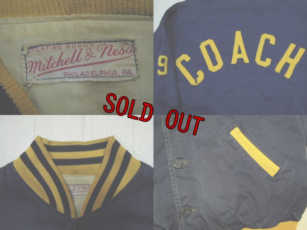画像3: 〜50's Mitchell&Ness コットンボタンスタジャン／フェルトレター