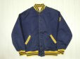 画像1: 〜50's Mitchell&Ness コットンボタンスタジャン／フェルトレター (1)