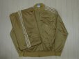 画像1: 80's adidas USA製 ジャージ／ゴールド／上下SET UP (1)