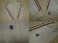画像4: 80's adidas USA製 ジャージ／白x金 (4)