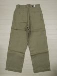 画像2: 50's US ARMY ミリタリーチノ／尿素ボタン／W31 (2)