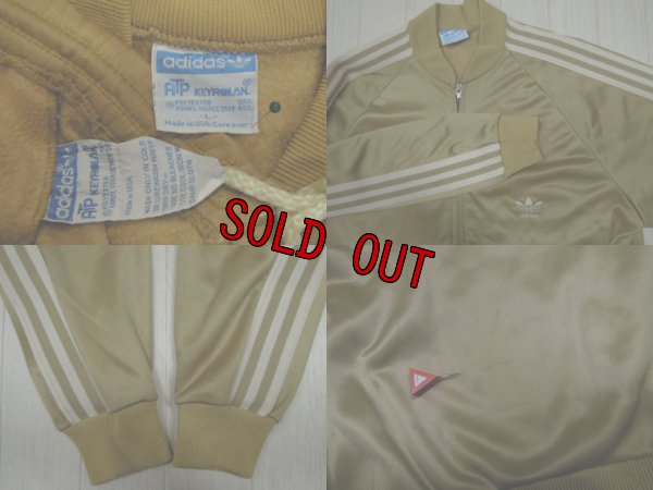 画像4: 80's adidas USA製 ジャージ／ゴールド／上下SET UP