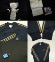 画像5: 80's adidas USA製 ジャージパンツ／黒x金／ (5)