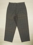 画像1: 90's STUSSY チェックパンツ／白タグUSA製／W34 (1)