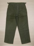 画像1: 〜50's US ARMY ベイカーパンツ／13星メタルボタン／W36.5 (1)