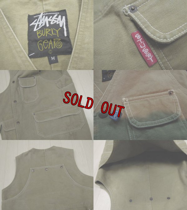 画像3: 90's stussy ダックベスト／黒タグUSA製／M