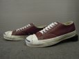 画像1: 90's CONVERSE JACK PURCELL Leather／USA製／7ハーフ (1)