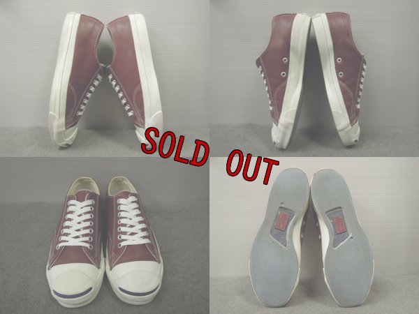 画像2: 90's CONVERSE JACK PURCELL Leather／USA製／7ハーフ