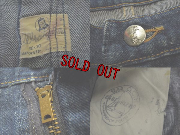 画像3: Wrangler 11MWZ デニムパンツ／斜めベル／W34