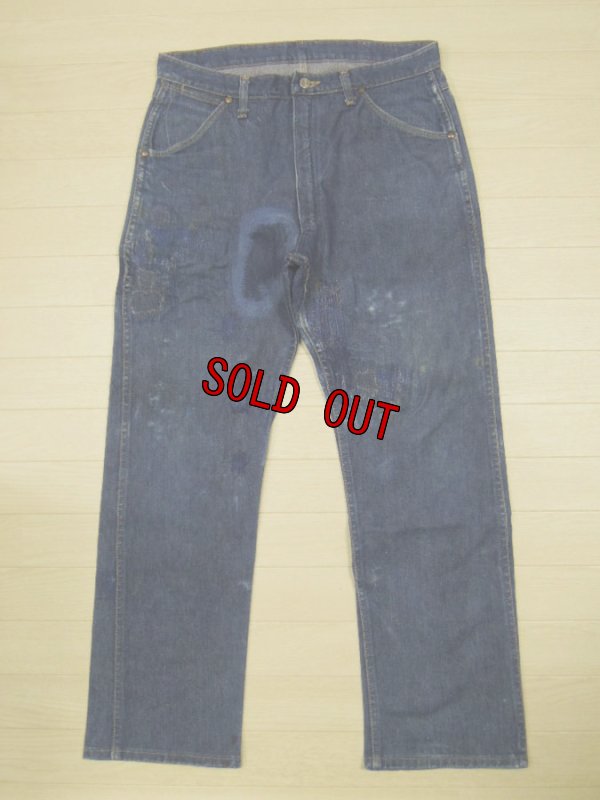 画像2: Wrangler 11MWZ デニムパンツ／斜めベル／W34