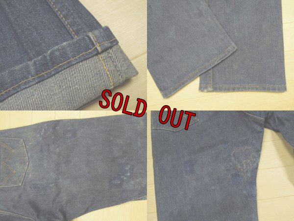 画像5: Wrangler 11MWZ デニムパンツ／斜めベル／W34