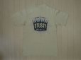 画像1: 90's stussy Tシャツ／白タグUSA製／S (1)