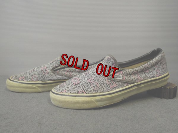 画像1: 80's VANS SLIP ON／USA製／12