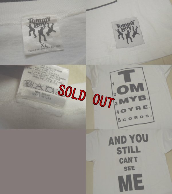 画像3: 〜90's Tommy Boy Tシャツ／L