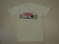 80's UNKNOWN Tシャツ／miller BEER／M