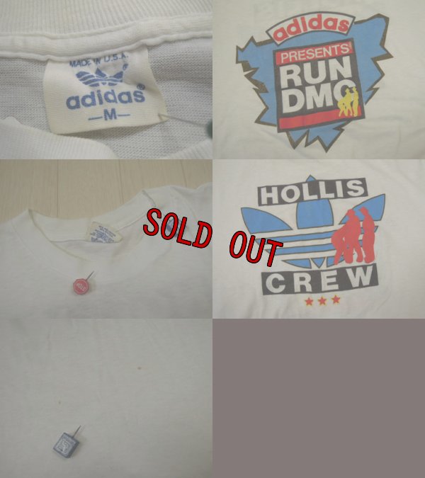 画像3: 80's RUN DMC & adidas Tシャツ／M