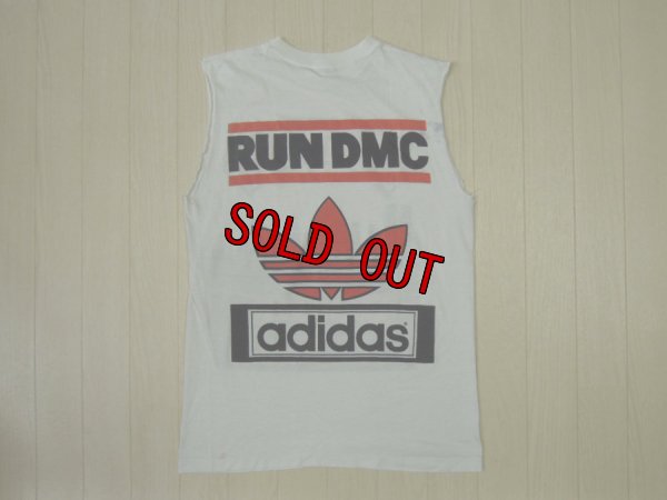 画像2: 80's RUN DMC & adidas カットオフTシャツ／S