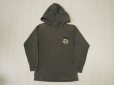 画像2: 80's stussy 長袖フードTシャツ／黒タグUSA製／S (2)