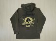 画像1: 80's stussy 長袖フードTシャツ／黒タグUSA製／S (1)