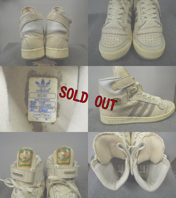 画像3: 80's adidas DECADE LIZARD／FRANCE製／10ハーフ