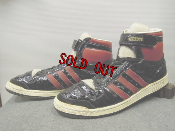 画像1: 80's adidas CONCORD PATENT／FRANCE製／12ハーフ