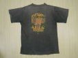 画像1: 80's stussy Tシャツ／黒タグUSA製／L (1)