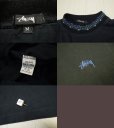 画像3: 80's stussy Tシャツ／黒細タグUSA製／M (3)