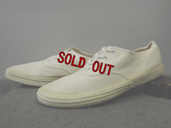 画像1: 70's US NAVY DECK SHOES／DEAD STOCK／9位