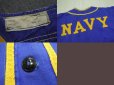 画像3: 〜60's US NAVY ベースボールシャツ／フェルトレター (3)