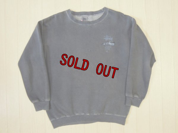 画像2: 90's stussy スウェット／白タグ-USA製／L
