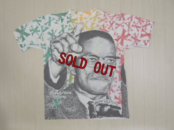 画像1: 90's MALCOLM X Tシャツ／XL