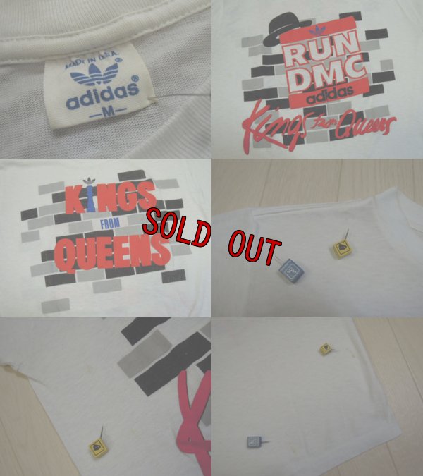 画像3: 80's RUN DMC & adidas Tシャツ／M