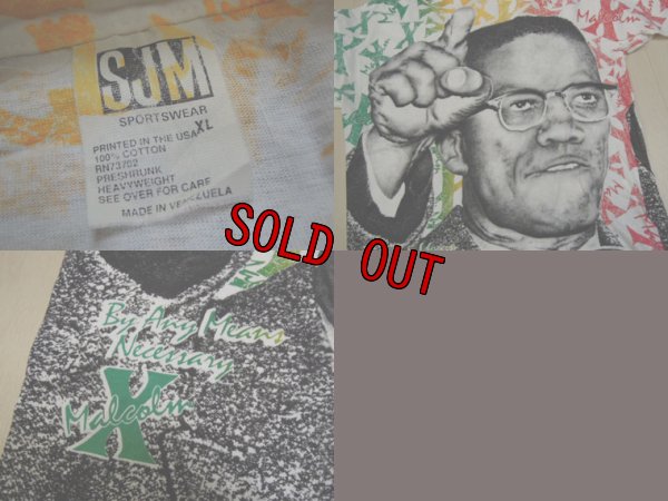 画像3: 90's MALCOLM X Tシャツ／XL