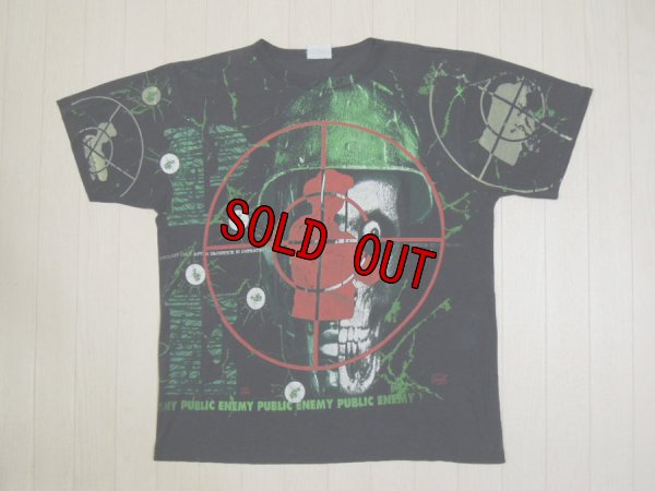 画像1: 90's PUBLIC ENEMY Tシャツ／XL