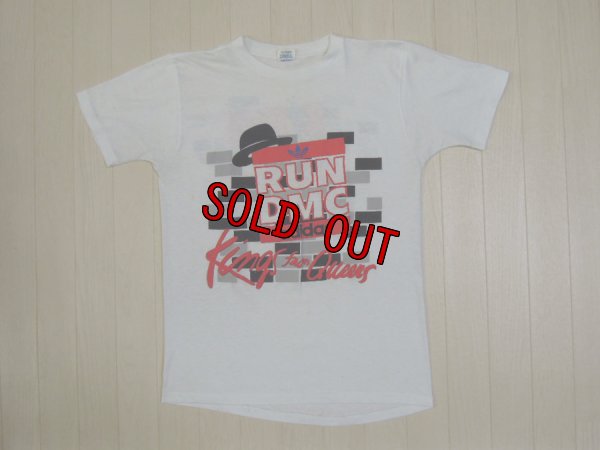 画像1: 80's RUN DMC & adidas Tシャツ／M