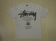 画像1: 80's stussy Tシャツ／黒タグ-USA製／M (1)