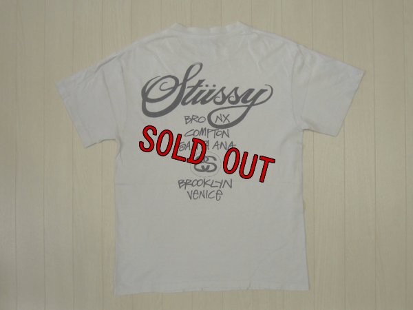 画像2: 80's stussy Tシャツ／黒タグ-USA製／M