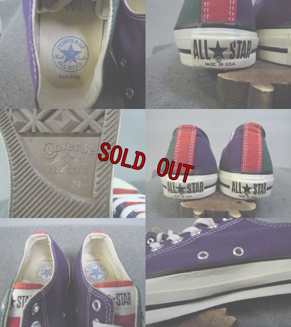画像3: 90's CONVERSE ALL STAR／USA製-マルチ／9