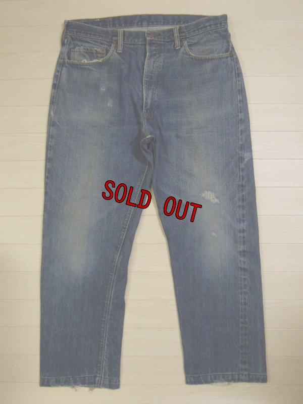 画像1: LEVI'S 505 BIG E／耳付き／W36