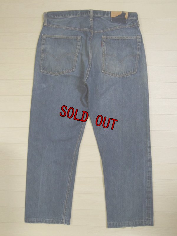 画像2: LEVI'S 505 BIG E／耳付き／W36