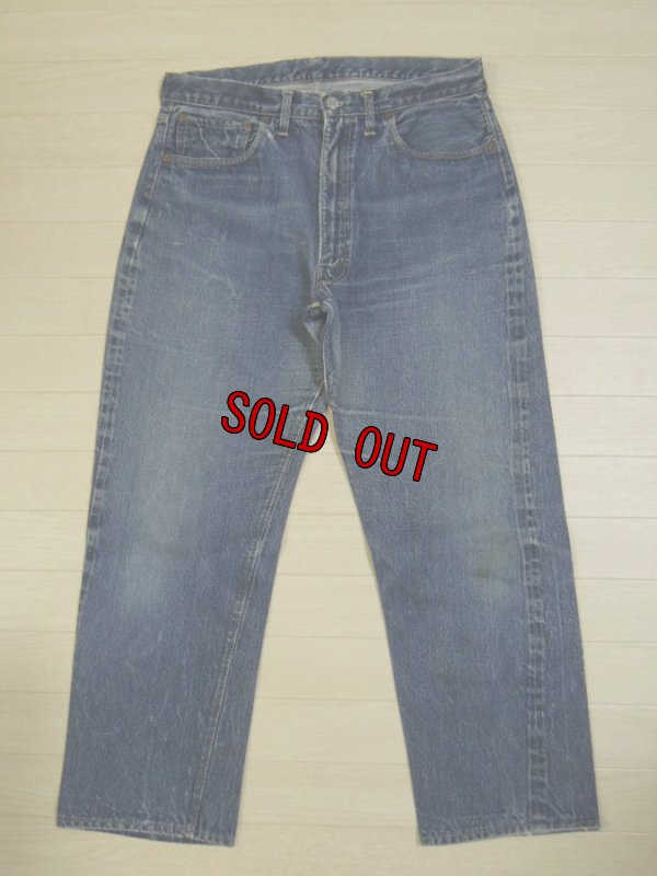 画像1: LEVI'S 502 BIG E初期／Vステッチ＆16ボタン／W34